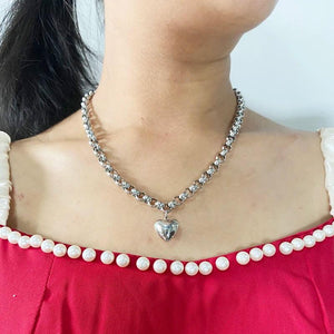 Heart Necklace Surgical 316L Stainless Steel Jewelry