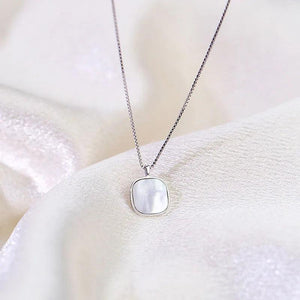 Silver Fritillary Pendant Necklace For Women