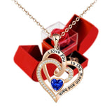 Mom and Daughter Matching Jewelry Pendant Necklace with Soap Forever Rose