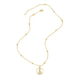 Rainbow CZ Crystal Cross Pendant Necklace Religious Jewelry