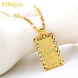 Unisex Allah Pendant Middle East Muslim Islamic Jewelry P063