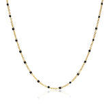 Gold Beads Chain Choker Necklace for Women