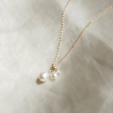 eManco Stainless Steel 5PCS Pearl Necklace DIY Irregular Chain Birthday Gift