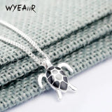 925 Silver Mini Turtle Necklace