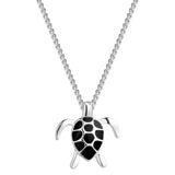 925 Silver Mini Turtle Necklace