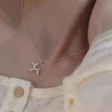 925 Silver Balloon Dog Necklace for Girls Gift Boutique Jewelry