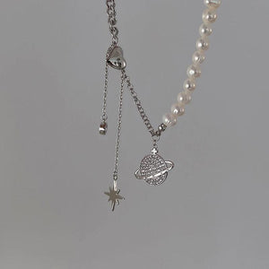 925 Silver Geometric Necklace Choker Women's Jewelry Gift
