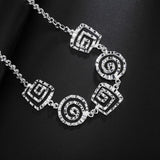 925 Sterling Silver 20 Inch Pendant Necklace for Women Wedding Party