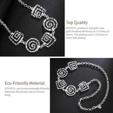 925 Sterling Silver 20 Inch Pendant Necklace for Women Wedding Party