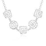 925 Sterling Silver 20 Inch Pendant Necklace for Women Wedding Party