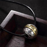 Taoist Mysticism Rosary Pendant Necklace Men Luck Beads Torque Jewelry