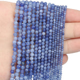 Green Quartz Crystal Lapis Lazuli Aquamarine Beads 2 3 4mm