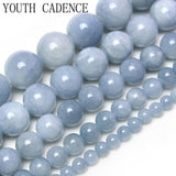 Natural Stone Yellow Jades Beads Round Loose Beads for Jewelry Making