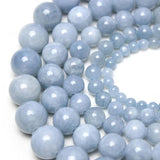 Natural Stone Yellow Jades Beads Round Loose Beads for Jewelry Making
