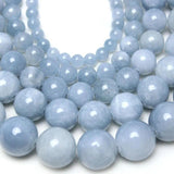 Natural Stone Yellow Jades Beads Round Loose Beads for Jewelry Making