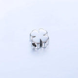 5pcs Stainless Steel Clover Loose Beads Fast Hole Beads DIY Jewelry