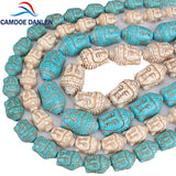 Vintage Turquoise Beads Buddha Head Spacers DIY Jewelry Making Accessories
