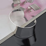 Arrival 925 Silver Bangle Bracelet Women Open Style Jewelry Gift