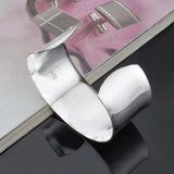 Arrival 925 Silver Bangle Bracelet Women Open Style Jewelry Gift