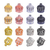 4Pcs Lot Crown Bead Caps for Earrings DIY Jewelry Making