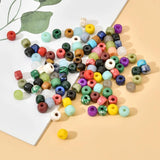 Bulk Mix Colorful Big Hole Glass & Stone Beads for Jewelry Making