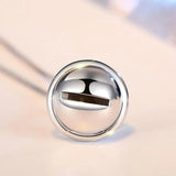 925 Sterling Silver Lady Bells Pendant Necklace Christmas Accessories