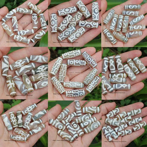 Natural Agate 28-30mm Tibet Dzi Agate, Powerful Amulet