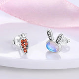 Christmas 925 Sterling Silver Water Drop Earrings
