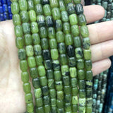 6x9MM Natural Citrines Amethysts Lapis Lazuli Stone Spacer Beads