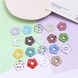 Multicolor Flower Acrylic Beads DIY Jewelry Making Necklace