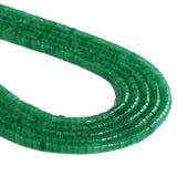 Natural Stone Rondelle Bead 4x2mm Turquoises Quartz Jaspers for DIY Bracelet