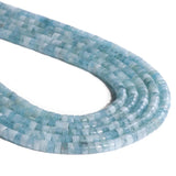 Natural Stone Rondelle Bead 4x2mm Turquoises Quartz Jaspers for DIY Bracelet