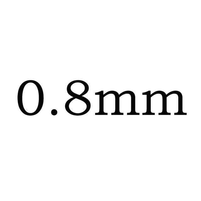 0.8-2.0mm D Round Cut Lab Grown Moissanite Stone for Jewelry DIY Making