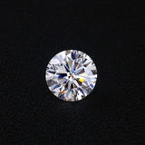 0.8-2.0mm D Round Cut Lab Grown Moissanite Stone for Jewelry DIY Making