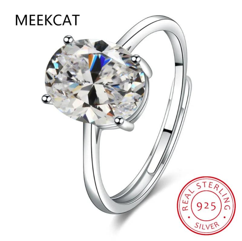 Yellow Citrine Sterling Silver Solitaire Ring Women Engagement Band