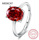 Yellow Citrine Sterling Silver Solitaire Ring Women Engagement Band