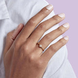 925 Silver Wedding Rings Flower Turquoise Zircon Finger Ring Temperament Jewelry