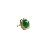 Vintage Natural Jade Green Rings for Women Wedding Jewelry