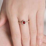 925 Silver Zircon Women's Ring Wedding Party Gift