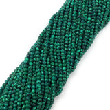 Malachite Faceted Beads 3mm 4mm for DIY Jewelry Making