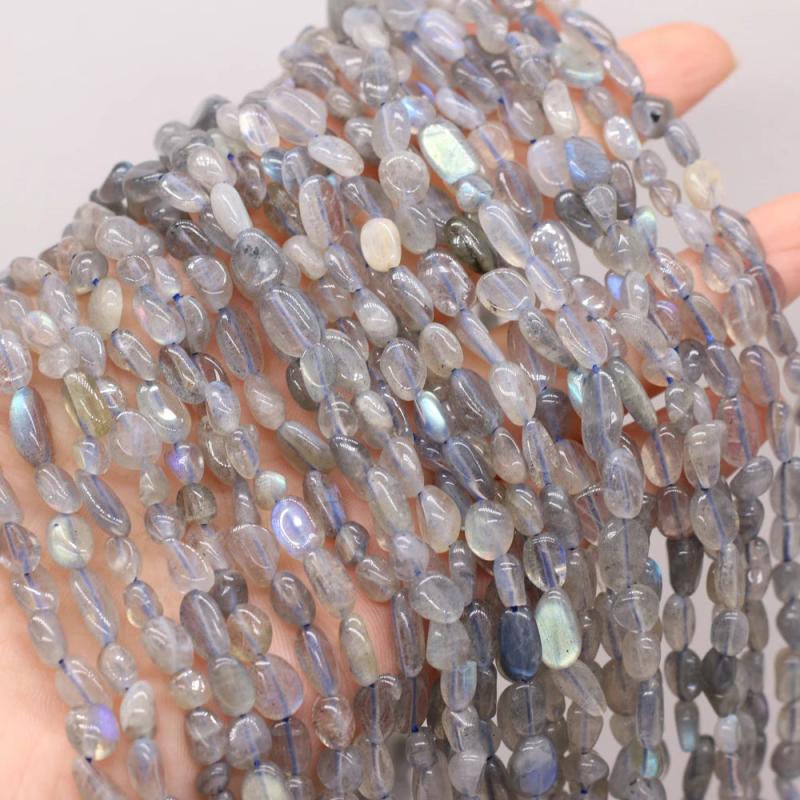 Irregular Labradorite Gem Stone Beads 14'' for Jewelry Making