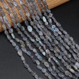 Irregular Labradorite Gem Stone Beads 14'' for Jewelry Making