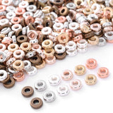 200-600pcs 6mm CCB Spacer Beads Wheel Flat Round Loose Beads Jewelry Making DIY