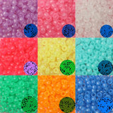 6x9mm Sun Sensitive Glow In The Dark Pony Beads
