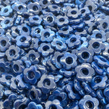 14mm Resin Hollow Out Gradient Dyeing Flowers Beads Earring Accessories