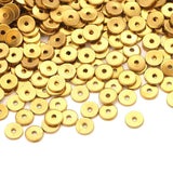 50pcs Gold-plated Steel Spacer Beads Jewelry Making DIY Supplies