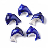 5/10pcs Animal Ceramic Beads Ladybug Porcelain Bead Jewelry Making