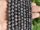 Natural Gray Magnesite Turquoise Beads AAA Gemstone Round Loose Beads 6/8/10/12m