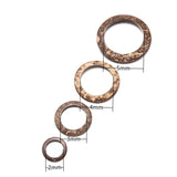 10pcs Coconut Shell Round Button Charm Pendant for DIY Jewelry Making