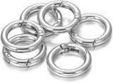 Metal Clasps Buckles Spring O Ring Round Carabiner Snap Hook